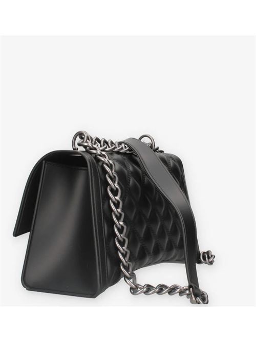 Borsa flat rhombus M MARC ELLIS | FLAT RHOMBUS M_24.BLK/SATIN